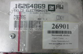 OPEL CORSA БЛОК УПРАВЛЕНИЯ ДВИГАТЕЛЕМ 16264869