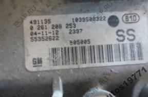 OPEL CORSA БЛОК УПРАВЛЕНИЯ ДВИГАТЕЛЕМ 55352622