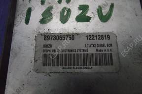 OPEL ISUZU 1.7 DTI БЛОК УПРАВЛЕНИЯ ДВИГАТЕЛЕМ 8973065750