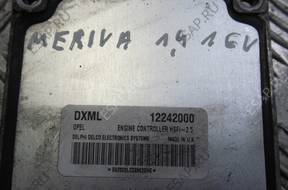 OPEL MERIVA 04 1.4 16V БЛОК УПРАВЛЕНИЯ ДВИГАТЕЛЕМ DXML