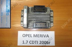 OPEL MERIVA 1.7 CDTI БЛОК УПРАВЛЕНИЯ ДВИГАТЕЛЕМ