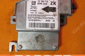 OPEL MERIVA A 02-10 СЕНСОР AIRBAG 13158713 ZK