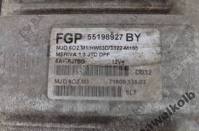 OPEL MERIVA A 1.3 CDTI Z13DTJ БЛОК УПРАВЛЕНИЯ ДВИГАТЕЛЕМ