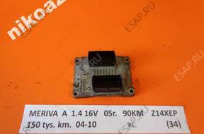 OPEL MERIVA A 1.4 16V 05 90KM БЛОК УПРАВЛЕНИЯ ДВИГАТЕЛЕМ