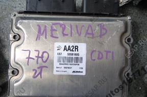 OPEL MERIVA B БЛОК УПРАВЛЕНИЯ ДВИГАТЕЛЕМ 55581805 55579237