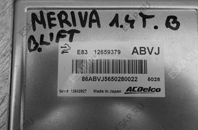 OPEL MERIVA B LIFT 1.4 TURBO БЛОК УПРАВЛЕНИЯ ДВИГАТЕЛЕМ