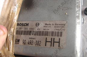 OPEL OMEGA 2.5V6 БЛОК УПРАВЛЕНИЯ IMMOB CZIP 90492382 HH