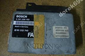 Opel Omega БЛОК УПРАВЛЕНИЯ ДВИГАТЕЛЕМ 0261200102