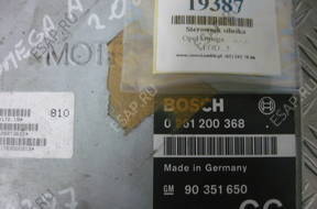 OPEL OMEGA БЛОК УПРАВЛЕНИЯ ДВИГАТЕЛЕМ 90351650