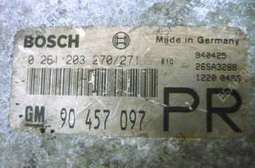 OPEL OMEGA БЛОК УПРАВЛЕНИЯ ДВИГАТЕЛЕМ 90457097