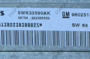 Opel Omega C 2.5 DTi БЛОК УПРАВЛЕНИЯ 96025138 5WK33590AK