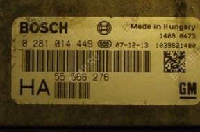OPEL VECTRA 1,9 CDTI БЛОК УПРАВЛЕНИЯ 0281014449 HA БЕЗ КОДА