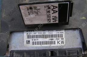 OPEL VECTRA 2.0 БЛОК УПРАВЛЕНИЯ ДВИГАТЕЛЕМ 0281001632 KOMPL