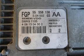 OPEL VECTRA БЛОК УПРАВЛЕНИЯ 2.2 POSIADAM PIN 55558138 AA