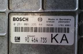 OPEL VECTRA БЛОК УПРАВЛЕНИЯ ДВИГАТЕЛЕМ 0281001335