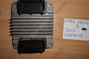 OPEL VECTRA БЛОК УПРАВЛЕНИЯ+IMO 1.6 16V- 09353479