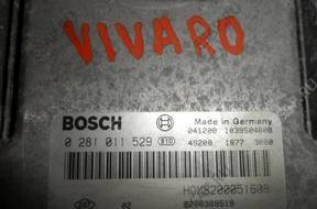 Opel Vivaro 1.9 DCI БЛОК УПРАВЛЕНИЯ 0281011529 8200051608