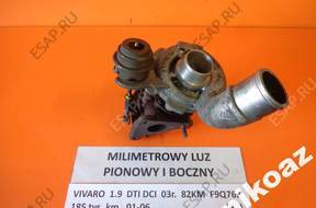 OPEL VIVARO 1.9 DTI DCI 03  ТУРБОКОМПРЕССОР