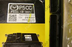 P5CC18881 TN2798001830 БЛОК УПРАВЛЕНИЯ ДВИГАТЕЛЕМ MAZDA 3 CX