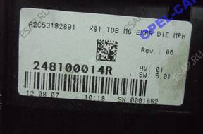 ПАНЕЛЬ ПРИБОРОВ ZEGARY RENAULT LAGUNA III 248100014 год, ПАНЕЛЬ ПРИБОРОВ ZEGARY RENAULT LAGUNA III 248100014 год,