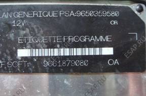 PARTNER 1.9D БЛОК УПРАВЛЕНИЯ 9661879080 9650359580