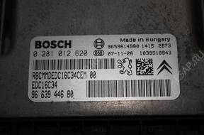 PARTNER BERLINGO 07 год,.1.6 HDI БЛОК УПРАВЛЕНИЯ 0281012620