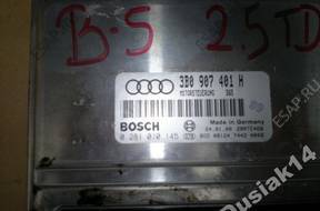 PASSAT 2.5 TDI БЛОК УПРАВЛЕНИЯ  ДВИГАТЕЛЯ 3B0907401H