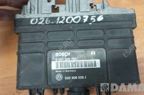 PASSAT B4 БЛОК УПРАВЛЕНИЯ ДВИГАТЕЛЕМ 0261200756 030906026J