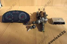 Passat B5 1.8 20VT 96/00 ПАНЕЛЬ ПРИБОРОВ+ЗАМОК ЗАЖИГАНИЯ+БЛОК УПРАВЛЕНИЯ