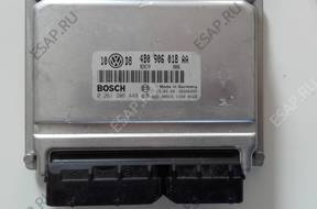 PASSAT B5 1.8T БЛОК УПРАВЛЕНИЯ ДВИГАТЕЛЕМ 4B0906018AA