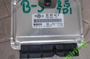 PASSAT B5 2.5 TDI БЛОК УПРАВЛЕНИЯ 3B1907401B 028010447