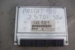 Passat B5 2.5 TDI БЛОК УПРАВЛЕНИЯ ДВИГАТЕЛЕМ 3B0907401
