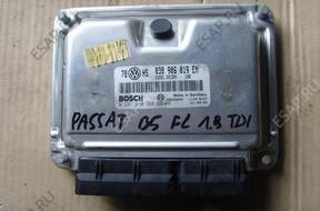 PASSAT B5 FL 1.9 TDI БЛОК УПРАВЛЕНИЯ ДВИГАТЕЛЕМ 038906019EM