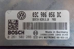 PASSAT B6 1.6 FSI БЛОК УПРАВЛЕНИЯ 03C906056DC