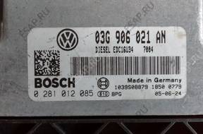 PASSAT B6 1.9 TDI БЛОК УПРАВЛЕНИЯ 03G906021AN