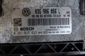 PASSAT B6 1.9 TDI BLS БЛОК УПРАВЛЕНИЯ ДВИГАТЕЛЕМ 03G90605L