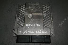 PASSAT B6 2,0 TDI БЛОК УПРАВЛЕНИЯ ДВИГАТЕЛЕМ 03G906018CD