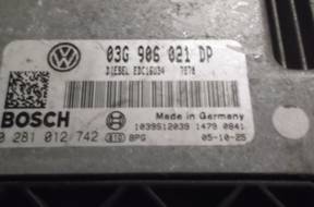 Passat B6 БЛОК УПРАВЛЕНИЯ ДВИГАТЕЛЕМ 03G906021DP 1,9TDI 06 год,