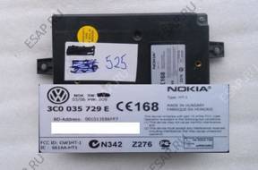 PASSAT B6 МОДУЛЬ TELEFONU BLUETOOTH 3C0035729E _525