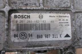 PASSAT  БЛОК УПРАВЛЕНИЯ ДВИГАТЕЛЕМ 8A0907311K 0261203182/183