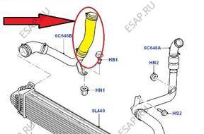 ПАТРУБОК EGR W ИНТЕРКУЛЕР/A FORD S-MAX 2.2TDCi
