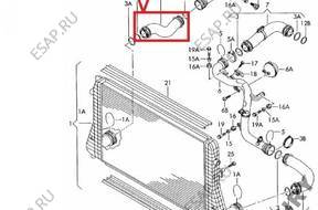 ПАТРУБОК ШЛАНГ ТУРБО ИНТЕРКУЛЕР/A SKODA OCTAVIA 1,9 2,0