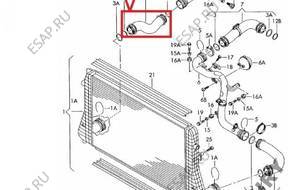 ПАТРУБОК ШЛАНГ ТУРБО ИНТЕРКУЛЕР SEAT TOLEDO 1,9 2,0 TDI