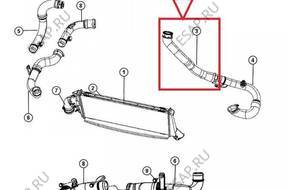 ПАТРУБОК ТУРБО ИНТЕРКУЛЕРА JEEP COMPASS 2.0 CRD