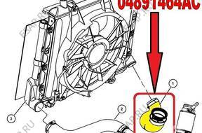 ПАТРУБОК ТУРБО W ТУРБИНЫ CHRYSLER PT CRUISER 2.2 CRD