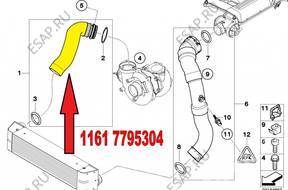 ПАТРУБОК ВОЗДУХА W ТУРБО BMW E90 320d 1161-7795304