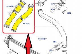 ПАТРУБОК W  PRZEWD ИНТЕРКУЛЕР/A VOLVO V50 S40 1.6D