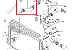 ПАТРУБОК W ТУРБИНЫ 1K0145832B SEAT TOLEDO III 1.9TDI