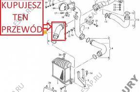 ПАТРУБОК W ТУРБО ИНТЕРКУЛЕР/A SEAT LEON 1.9 TDI ARL