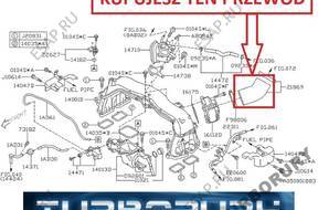 ПАТРУБОК W ТУРБО ИНТЕРКУЛЕРА SUBARU FORESTER 2,0 D